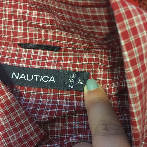 EUC- Nautica long sleeves button down! - Picture 3 of 5